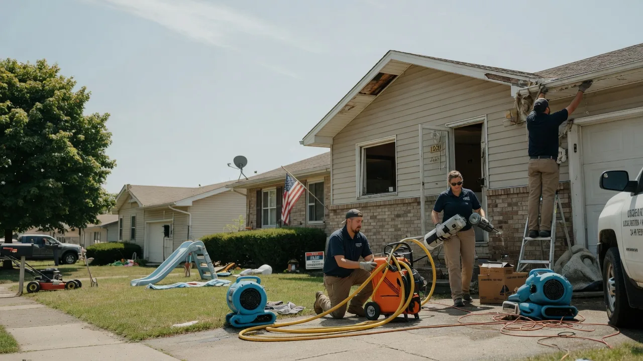 Water Damage Restoration in Hull, IL near me